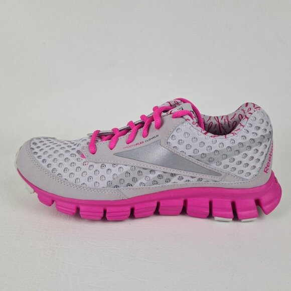 Reebok Smoothflex Cushrun Women Training Running Athletic Grey - Picture 1 of 12